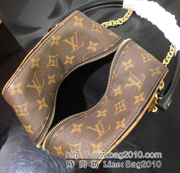 路易威登LV頂級原單 M43589 梳妝盒金色鏈條包 YDH1047